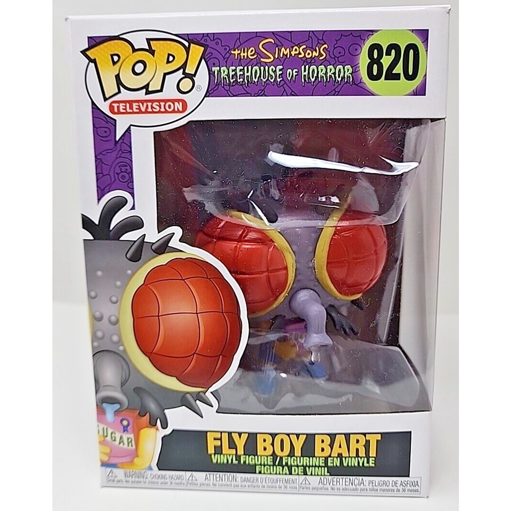 Funko Pop! The‎ Simpson Treehouse of Horror Fly Bot Bart #820 F46